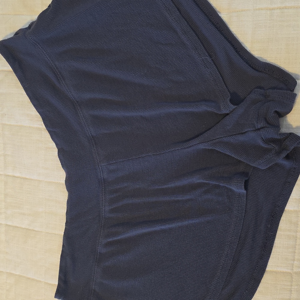 Athleta Navy Blue Well Rested Sleep Shorts - Picture 4 of 6